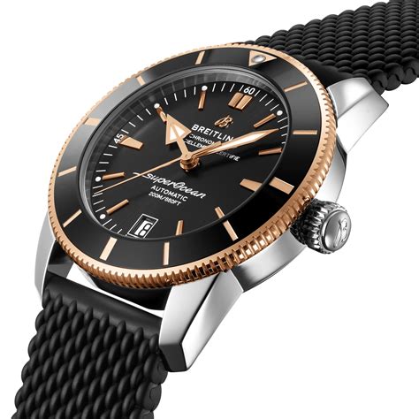 breitling superocean 42 rubber strap